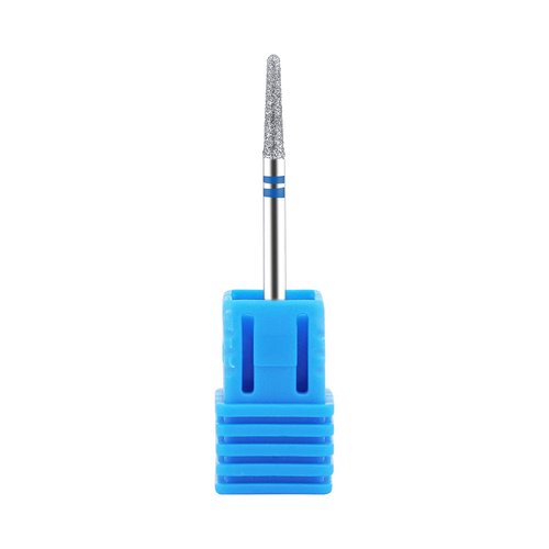 NMKL38 Electric Cuticle Clean Bit 3/32'' Carbide Drill Pointed Burr Nail Art File for Milling Machine Manicure Pedicure Cutter Tool (3 x 10)