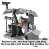 Replacement Part for Fisher-Price Little People Swing & Share Treehouse Playset - DYF19 ~ Replacement Little Boy Figure Jack ~ Shirt with Soccer Ball ~ Blue Hat