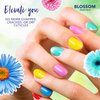 Blossom On the Mend Restoring Scented Portable Cuticle Oil Tube for Travel with Brush Tip, Infused with Real Flowers, 0.34 fl. oz/10ml, Spring Bouquet