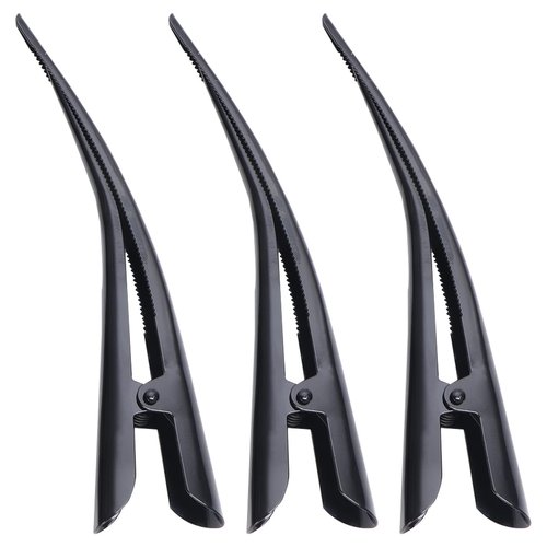 Uonlytech 3PCS Alligator Hair Clips, Metal Hair Clips for Styling, Non-Slip Hair Clips with Teeth...