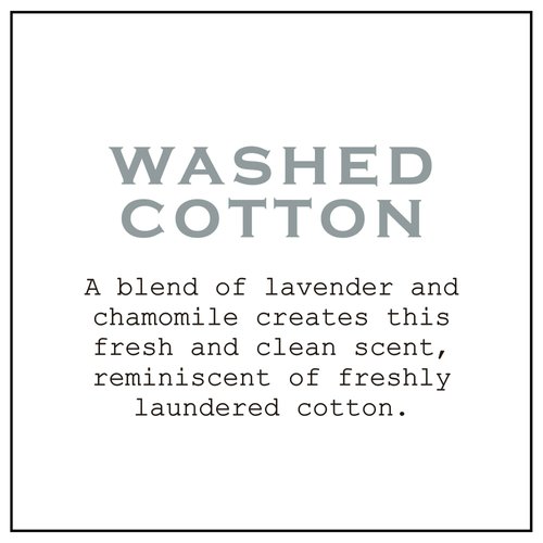 K. Hall Designs Washed Cotton Liquid Hand Soap, Refreshingly Clean Scent with Lavender and Chamomile, Natural Liquid Soap for Bathroom & Kitchen, Plant-Based Formula, 12 fl oz