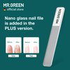 MR.GREEN Nail Clippers Stainless Steel Anti Splash Fingernail Cutter Manicure Tools Bionics Design Pedicure Scissor Nail Trimmer (Nail Clipper (Medium))