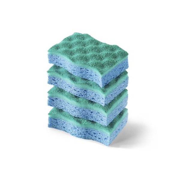 O-Cedar Multi-Use Scrunge Scrub Sponge 6 Count (Pack of 4)
