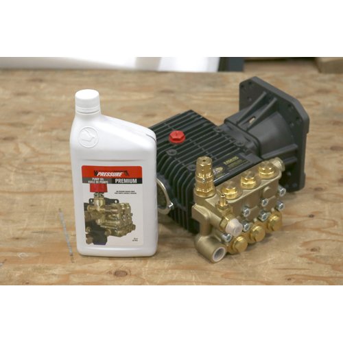 Valley Industries Pressure Washer Premium Pump Oil - 1 Liter, Black, (PK-85490000)
