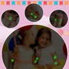 Partywind Temporary Tattoos for Kids Party Supplies, 50 Individually Wrapped Sheets Glow Tattoo Stickers for Girls Party Decorations Favors, Luminous Tattoos for Girls Toys
