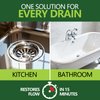 Drain Cleaner Clog Remover Liquid: Sink Kitchen Bathroom Shower Drain Cleaning Solution - Safe for Household Pipes Prevents Build-Up (2Pcs)