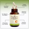 Herbal Roots Organic Apple Cider Vinegar Capsules with Mother and Organic Cayenne | 650 mg | 60 Vegan Capsules
