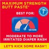 Boudreaux's Butt Paste Diaper Rash Ointment, Maximum Strength, 2 Ounce by Boudreaux's Butt Paste