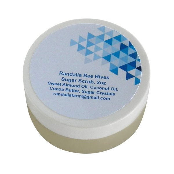 Sugar Body Scrub, Unscented, Randalia Bee Hives