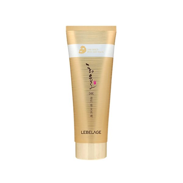 LEBELAGE HEEYUL 24K GOLD PEEL OFF PACK MASK - Deep Cleansing, Anti-aging, Pore management, sebum and waste removal 150ml - made in korea