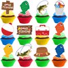 25PCS Fish Gone Fishing Cake Topper Cupcake Toppers Birthday Party Decorations Themed Ocean Fisherman Sea Decor Table Centerpieces for Kids Boy Adults Teen Baby Shower Party Supplies Party Favors