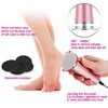 Electric Callus Remover, ELEVEN EVER Foot File Pedicure Tool(Speed Adjustable) with Recyclable Glass Grinder and 20pcs Replacement Sandpaper Disk for Men Women Dead Dry Crack Skin Calluses Pink
