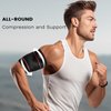 ITHW Bicep Tendonitis Brace for Pain Relief, Bicep Tendonitis Sleeve for Muscle Strains Recovery, Bicep Compression Sleeve for Men and Women (Medium, 1Pair)