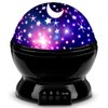 MOKOQI Star Projector Night Lights for Kids, Birthday Gifts for 1-4-6-14 Year Old Girl Boy Kids Bedroom, Glow in The Dark Stars Moon for Child Asleep Peacefully