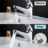 12 Pieces Moen Aerator Faucet Aerator Replacement for Sink Aerators and 5 Pieces Faucet Aerator Key Wrenches Removal Tool for Bathroom or Kitchen Sink