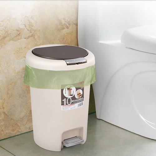 HOMMP 2.6 Gallon Trash Bags, Colored, 120 Counts/ 6 Rolls