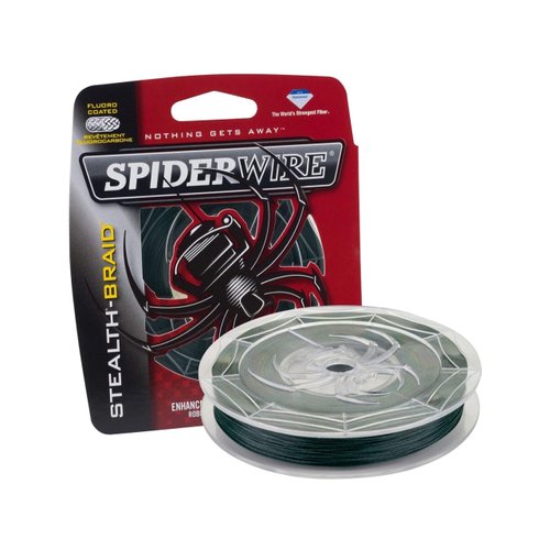 SpiderWire Stealth® Superline, Moss Green, 30lb | 13.6kg, 300yd | 274m Braided Fishing Line, Suitable for Freshwater and Saltwater Environments