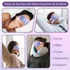 Scienbeauty Steam Eye Mask 20 Packs Lavender Heated Eye Mask Disposable Warm Eye Compress for Dry Eyes,Self Heating Moist Heated Eye Masks SPA Warm Eye Mask for Dark Circles,Puffy Eyes,Eye Fatigue