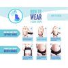 CABEA Babybellyband Original 3-in-1 Pregnancy Belly Band with Groin Straps, Belly Band for Postpartum Care, Pelvic Floor Support, Prolapse, Hernia, and Vulvar Varicosities, Made in USA - For 30” to 40” Hips (Small)