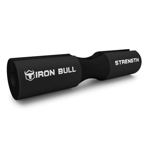 Advanced Squat Pad - Barbell Pad for Squats, Lunges & Hip Thrusts - Neck & Shoulder Protective Pad Support (Black)