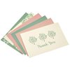 Best Paper Greetings 48 Pack Thank You Cards with Envelopes Bulk for Weddings, Baby Showers, Business, Graduation - 6 Floral Designs (Pink & Sage Green, 4x6 In)