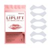Ueseinl 6PCS Silicone Lip Lift Anti Wrinkle Patches, Resusable Lip Mask to Smooth Smile Lines, Silicone Sticker for Fine Lines & Around Mouth Area, Fast Acting Collagen Pad