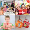 Partywind 290 Styles (30 Sheets) Luminous Space Tattoos for Kids Party Decorations, Glow Outer Space Party Supplies Favors with Astronaut/Rocket/Planet, Kids Games for Glow Party