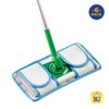 Microfiber Reusable Mop Pad | Durable Machine Washable Mop Pads | Reusable Floor Mop Pad | Swiffer Compatible Dry Mop Pads (6 Pack)