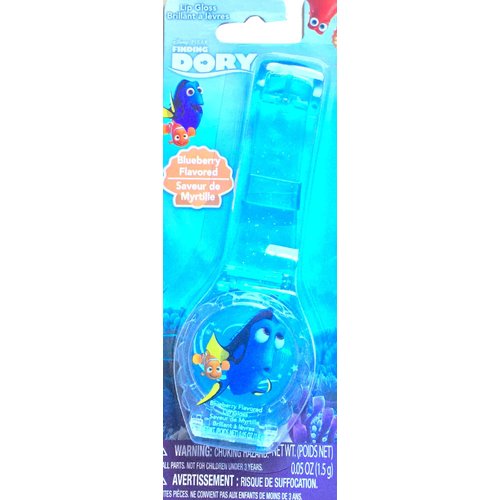 Finding Dory Girls Party Favor Sets Lip Gloss Sets Blue Berry Flavored (pack of 6)