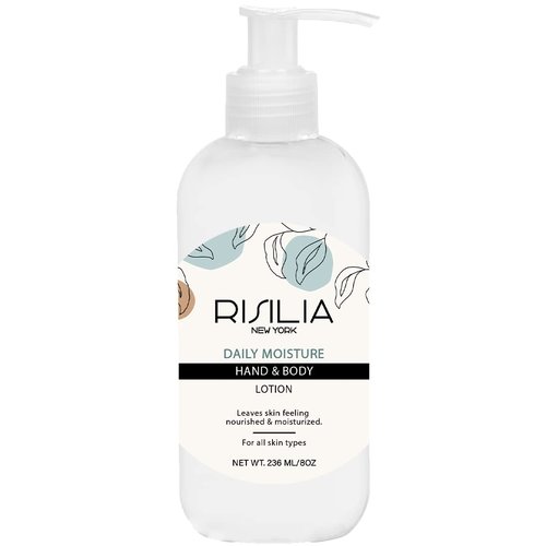 RISILIA Daily Moisture Hand & Body Lotion 8 Oz