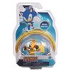 NKOK Sonic & Sega All-Stars Racing: Tails Diecast Propeller Plane - 1:64 Collectible Real Metal Diecast Race Car (6424), Sonic The Hedgehog, Freewheel Push Car, Ages 8+