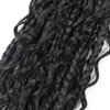 Goddess Box Braids Crochet Hair 14 Inch Boho Crochet Box Braids Pre-looped 8 Pack Bohemian Box Braids Crochet Braids Synthetic Braiding Hair Extensions for Black Women