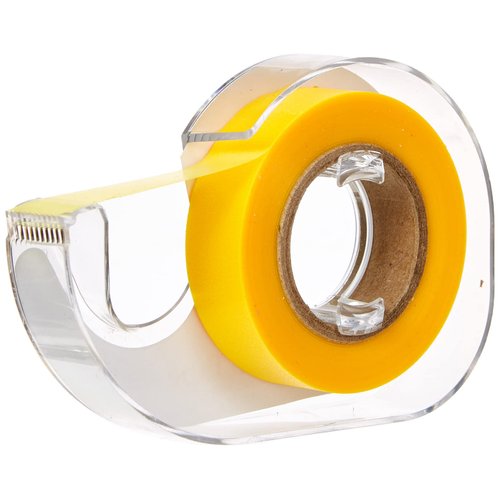 Fluorescent Highlighter Tape 1/2"X720"-Fluorescent Yellow