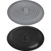 2 Pack - Black and Gray 6" Kitchen Sink and Bathtub Stoppers Set for Standard Kitchen Sink Drain and Bathtub Drain