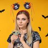 DIUEWOW Halloween Head Boppers Headband Halloween Party Favors Death Flashing Design Halloween Day Hair Accessories Headwear for Women and Girls