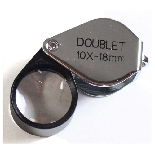 MAXIMIZE Corrective Jeweler's Loupe | 10X Power Magnification | Advanced Spherical & Chromatic Aberration Correction | 3/4" (1.9 cm) Lens | Ideal for Fine Detail Inspection