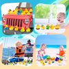 24 Pack Summer Rubber Ducks Jeep Ducks for Ducking Assorted Beach Ducks for Jeeps Duckies Games Ducks for Stocking Stuffers for Kids Christmas Party Favors Duck Bath Toys Birthday Gifts Prizes