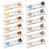 No Cow High Protein Bars, Top Flavors Pack, 20g Plus Plant Based Vegan, Keto Friendly, Low Sugar, Low Carb, Low Calorie, Gluten Free, Dairy Free, Non GMO, Kosher, 12 Pack