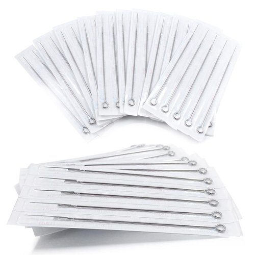 TONBAO 50pcs 3RL, 5RL, 7RL, 9RL, 3RS, 5RS, 7RS, 9RS, 5M1, 7M1#12 Stick and Poke Needles