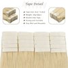 Hair Extensions Tape 50g 20pcs 16 Inch Bleach Blonde Soft Tape in Human Hair Extensions Real Human Hair Remy Hair Extensions Silky Straight Human Hair Extensions Invisible Tape Natural Hair