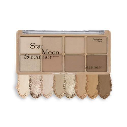 SUILU Eyeshadow Palette,Natural Long-Lasting Makeup Palette,Pigmented Eye Makeup Palette For On the Go Eight Color Eyeshadow Palette