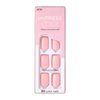 KISS imPRESS No Glue Mani Press On Nails, Color, 'Pick me Pink', Pink, Short Size, Squoval Shape, Includes 30 Nails, Prep Pad, Instructions Sheet, 1 Manicure Stick, 1 Mini File