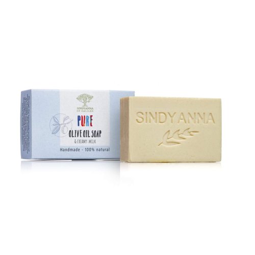 SINDYANNA OF GALILEE fair trade olive oil soaps (Milk)