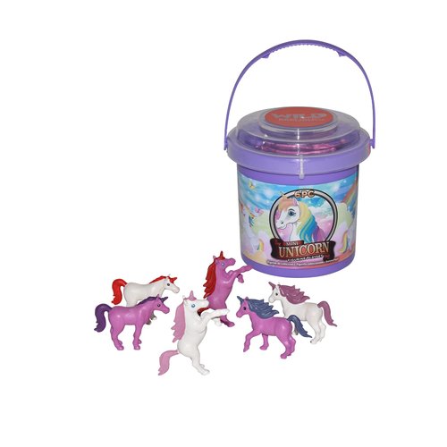 Wild Republic Unicorn Bucket, Kids Gifts, Unicorn Gifts, Fantasy Figures, Unicorn Toys, Kids Gifts, 6-Piece