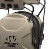 WALKER'S XCEL Digital Electronic Muff-26dB NRR Noise Protection Sound Enhancement Shooting Safety Earmuff, 2 AAA Batteries, Beige, One Size