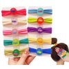 Wenlly 10 Pieces candy color hair ties, hair scrunchies, elastic ponytail holders, hair accessories