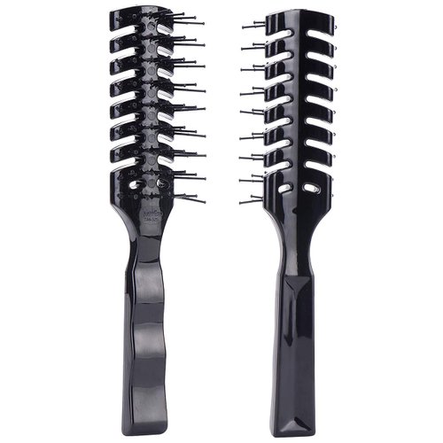 PERFEHAIR Vented Hair Brush-Pack of 2, Professional Vent Hairbrush for Blow Dry Styling Women & Men's Long Short, Thin, Fine, Thick, Dry or Wet Hair, Static Free & Heat Resistant
