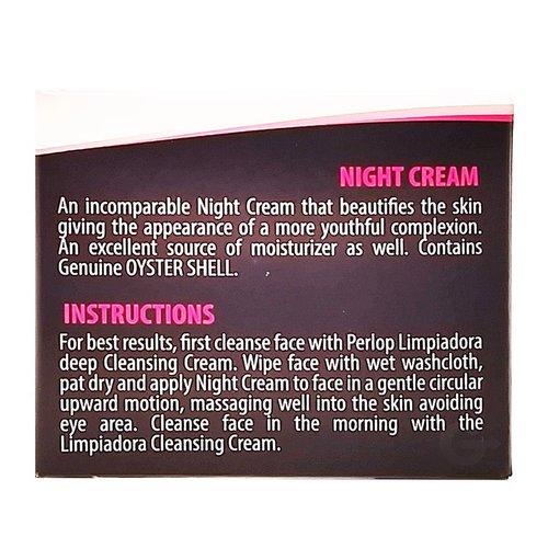 Concha Nacar De Perlop Night Repair Cream, 2 Ounce