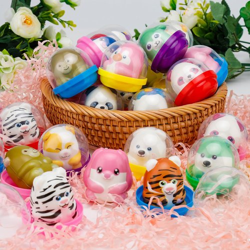 30 Packs Party Favors Slow Rising Stress Squishies for Kids, Birthday Goodie Bag Stuffers Treasure Box Toys, Kids Classroom Prizes,Claw Machine Toys,Mini Animal Toys