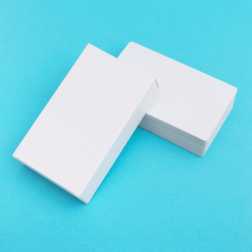 Tarot Size Blank Playing Cards (Matte Finish) 4.72" x 2.76", 80 Blank Cards and Blank Box, Flash Cards, Board Game Cards, Study Guide & Note Cards